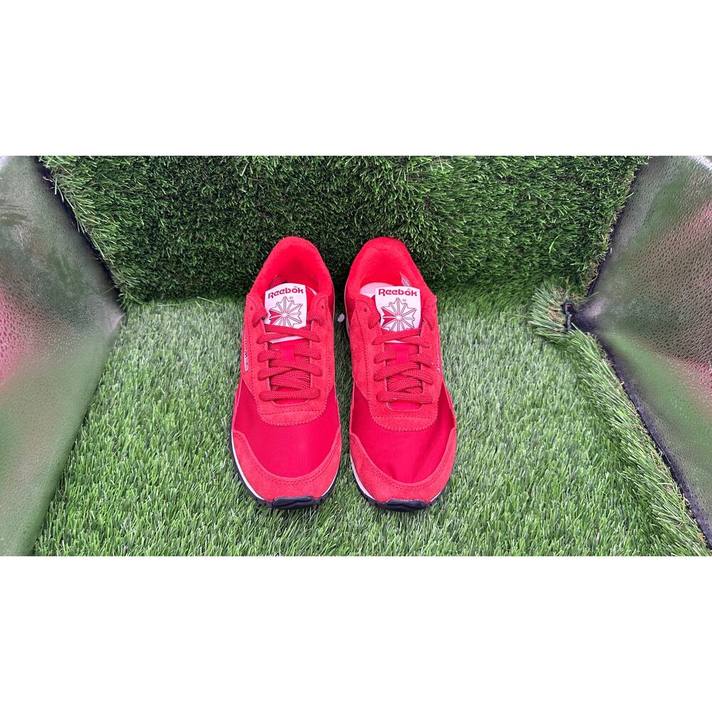 Reebok Classic AZ 100230347 Athletic Sneaker Women's 7.5 Red Suede Training Gym - Picture 5 of 14